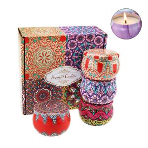Wholesale Amber Environmentally Friendly Scented Candles Metalized vanilla Scent from china suppliers