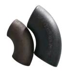 Api 5l Black Painted Carbon Steel Pipe Elbow 22.5 Degree