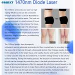 Newest Endolaser 1470nm 980nm Diode Laser Face Lifting Liposuction Machine Air