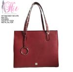 Women Handbag Designer Red Color Ladies Leather Tote Bag