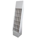 Advertising Cardboard Shipper Display Pure White Color Customized Size