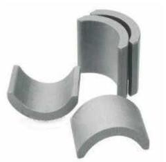 Wholesale Ceramic Ferrite Arc Magnet High Consistency Charcoal Gray from china suppliers