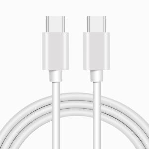 Wholesale Durable Fast Charging USB PD Cable Black / White 5V/3A For Type C To Type C from china suppliers