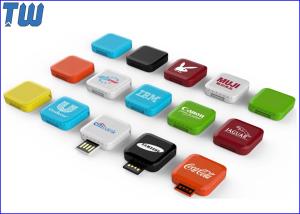Wholesale Delicate Mini Swivel Square Box 32GB Flash Drives UDP Memory Chip from china suppliers