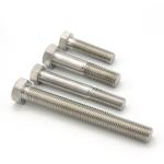 DIN933 931 Hex Head Bolts And Nuts Nickel Alloy Inconel 600 601 625 825 Hex Bolt
