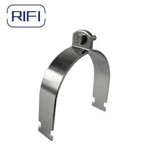 China UL Metal Conduit Clamp Unistrut Channel Fitting Galvanized Pipe Clamp on sale