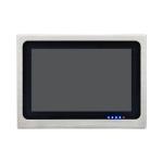 10" Stainless Steel Panel Capacitive Touch Monitor 12V DC Input Embedded Mount