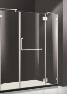 Wholesale Toughen Glass Aluminium Shower Cubicles High Gloss Aluminium Frames from china suppliers
