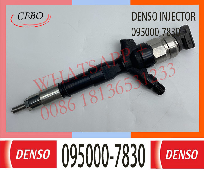 095000-7830 Common Rail Diesel Fuel Injector Assy 23670-30330 For TOYOTA