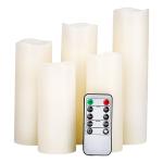 LED Candle Real Wax LED Candles with Remote Control and Battery Operated