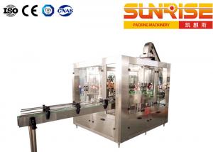 China Glass Carbonated Drinks Production Line 9 Filling Head on sale