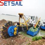 Rexroth Hydraulic Control Water Flow 3500m3 Wheel Bucket Dredger for Your