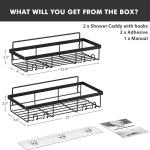 Home Farmhouse Wall Inside Organization and Storage Decor Accessories Shower