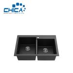 Granite Composite Kitchen Double Bowl Under Mount Granite Kitchen Sink For House