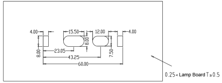 Tri-proof Light Dimmable Sensor, Long Strip Shell, Miniature Antenna Design, No Shading
