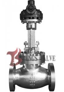 China API Cast Steel Butt Weld Globe Valve Hardfaced HF Bolted Bonnet Bevel Gear Operated 900LB on sale