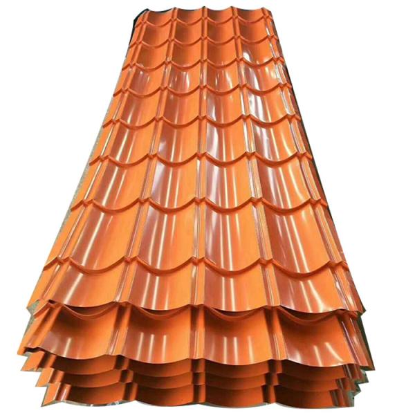 Color Coated Metal Galvanized Roofing Sheet in Blue Green for ISO9001 Certified