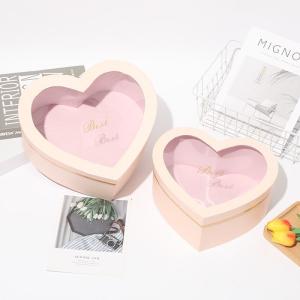 Wholesale Wedding Cardboard Heart Shaped Gift Boxes With Lids For Chocolates Cookies Candies from china suppliers