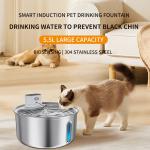 Large Capacity Stainless Steel Pet Automatic Water Dispenser For Pet Supply