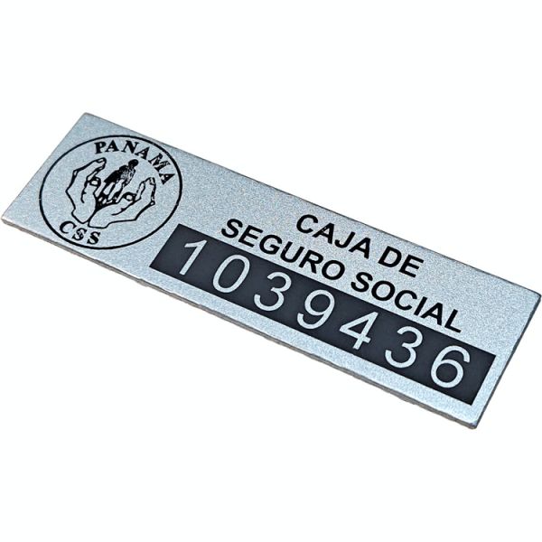 Robust Metal Adhesive Labels Versatile Anodized Aluminum Asset Tags