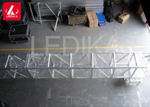 China Best Durable 6082 Aluminum Square Truss , DJ Stage Lighting Truss Systems on sale