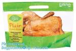 Food Grade Anti Fog Material Resealabele Plastic Hot Chicken Bag, Fresh Chicken