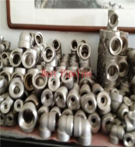 Wholesale Duplex Stainless Steel Forged Pipe Fittings Swaged Nippolets Material Class 6000 9000 from china suppliers