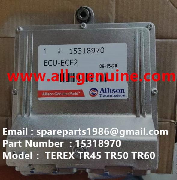 15318970 ECU ALLISON H8610AR TEREX HAULER MINING DUMP TRUCK TR100 TR60 TR70 TR50