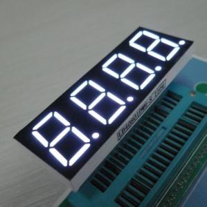 Wholesale White 4 Digit 7 Segment LED Display For Induction Cooker , Low Current Operation from china suppliers