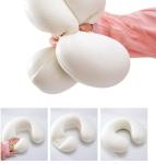 Skin Friendly U Shape Travel Pillow Easy Cleaning Convenient For Flight Journeys