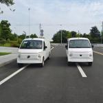 LHD/RHD Electric Mini Bus 5.4 Meters, 7-14 Passenger Van Range Up To 200Km