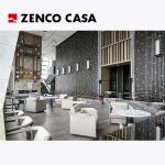 Hotel Lounge Furniture Set Includes 2 Single Lounge Chairs With Coffee Table