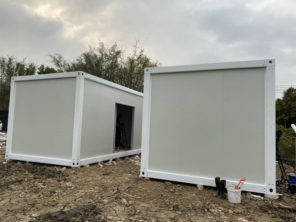 Dormitory Modular Frame Prefab Detachable Container House Shockproof