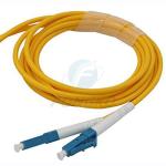 FTTH Singlemode 1x2 50/50 LC UPC ABS fiber optical splitter fbt coupler 1310nm