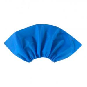 Wholesale Machine Made Disposable Shoe Covers , Blue Disposable Rain Shoe Covers from china suppliers