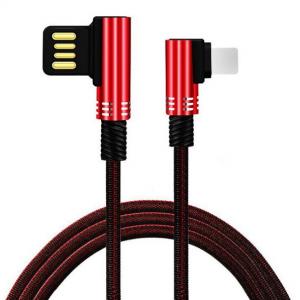 China Type C Micro Braided 2.4A USB 2.0 Charging Cable 1m on sale