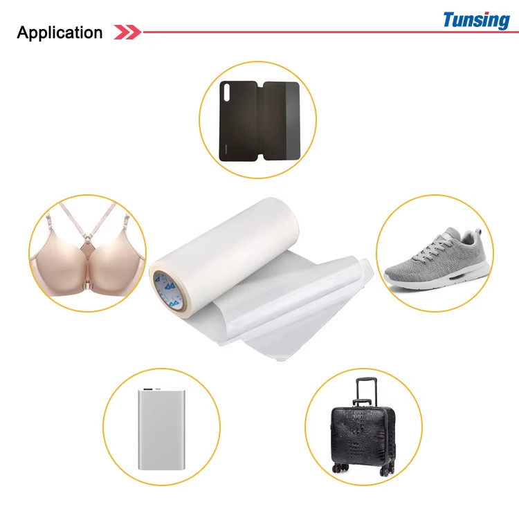 Thermoplastic TPU Hot Melt Adhesive Film Polyurethane Glue For Cotton