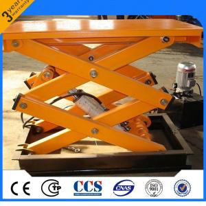China Multifunctional Electric Scissor Lift With Fixed Hydraulic Lift Table on sale