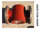 J-TYPE MARINE FLOW OBSERVER - MARINE LIQUID FLOW OBSERVATION WINDOW: MIRROR TYPE