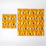 Safe Gold Paper Napkin Crazy Pumpkin Ghost Design Halloween Theme Party Supplies