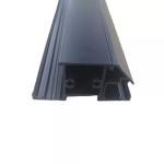 Anodized 6063 Black Aluminium Window System Set For Casement Supporting Match