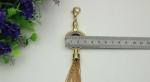 Novelty DIY high-grade bag hardware accessories light gold drip glue hanging