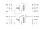 HX1198NL / HX1198 10/100BASE-T SINGLE PORT SURFACE MOUNT MAGNETICS