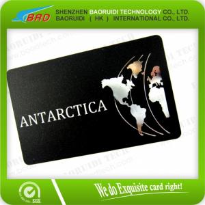 China New Customized glossy lamination Plastic clear business cards cheap on sale