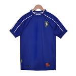 Brazil Retro 1998 World Cup Away Football Jersey Classic Reproduction