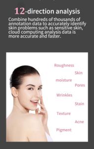 Wholesale Face Moisture Analyzer Cosmetic and Skin Therapist Dermis Layer Detect from china suppliers