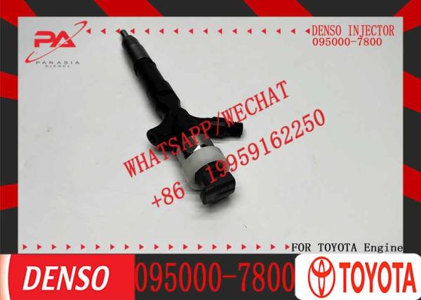 Diesel Fuel Injector Common Rail Injector Assembly 095000-7801 095000-7800 23670