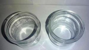 Wholesale High Transparent Caviar glass Jar standard 120ml With Metal Lid from china suppliers