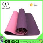Non-Slip Double Layer Soft Design Chemical Free No Smell Exercise Mat TPE Yoga