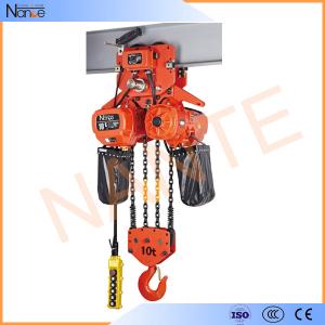 Wholesale High Efficient 25 Ton / 40 Ton Electric Chain Hoist With Motorized Trolley from china suppliers